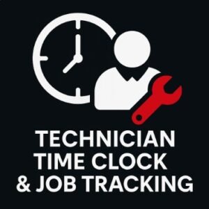 Technician Time Clock & Job Tracking